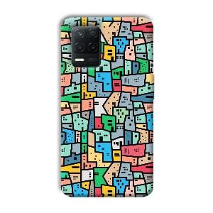 Small Homes Phone Customized Printed Back Cover for Realme 8 5G