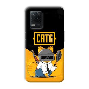 CATG Phone Customized Printed Back Cover for Realme 8 5G