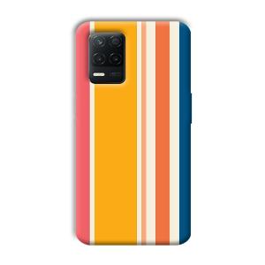 Colorful Pattern Phone Customized Printed Back Cover for Realme 8 5G