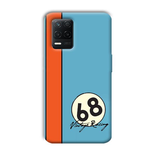 Vintage Racing Phone Customized Printed Back Cover for Realme 8 5G