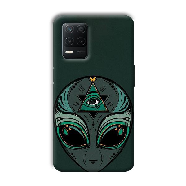 Alien Phone Customized Printed Back Cover for Realme 8 5G