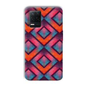 Colorful Boxes Phone Customized Printed Back Cover for Realme 8 5G