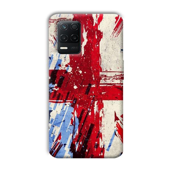 Red Cross Design Phone Customized Printed Back Cover for Realme 8 5G