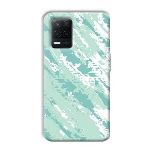 Sky Blue Design Phone Customized Printed Back Cover for Realme 8 5G