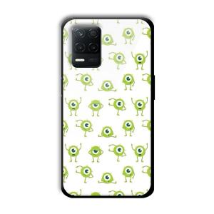 Green Eyes Customized Printed Glass Back Cover for Realme 8 5G