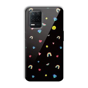 Multi Object Customized Printed Glass Back Cover for Realme 8 5G