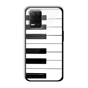 Piano Customized Printed Glass Back Cover for Realme 8 5G