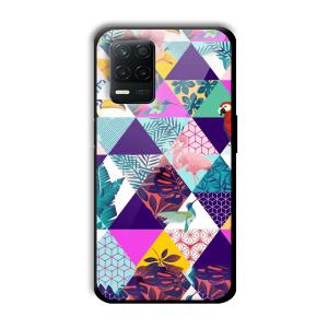 Animal Kingdom Customized Printed Glass Back Cover for Realme 8 5G