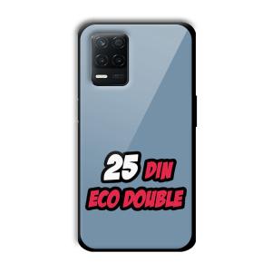25 Din Customized Printed Glass Back Cover for Realme 8 5G