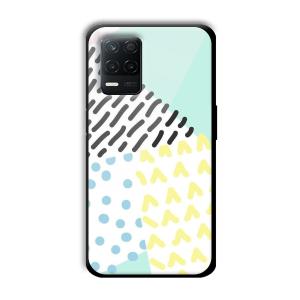 Cool Pattern Customized Printed Glass Back Cover for Realme 8 5G
