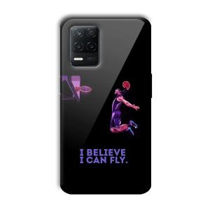 I Believe Customized Printed Glass Back Cover for Realme 8 5G