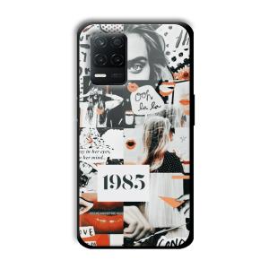 1985 Customized Printed Glass Back Cover for Realme 8 5G