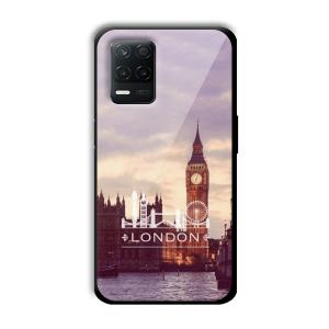 London Customized Printed Glass Back Cover for Realme 8 5G