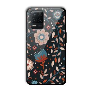 Abstract Art Customized Printed Glass Back Cover for Realme 8 5G