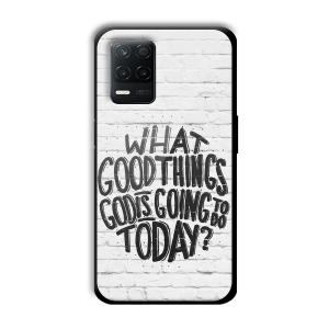 Good Thinks Customized Printed Glass Back Cover for Realme 8 5G