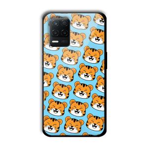 Laughing Cub Customized Printed Glass Back Cover for Realme 8 5G