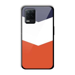 3 Colors Customized Printed Glass Back Cover for Realme 8 5G