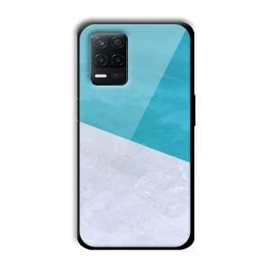 Twin Color Customized Printed Glass Back Cover for Realme 8 5G