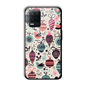 Abstract Customized Printed Glass Back Cover for Realme 8 5G