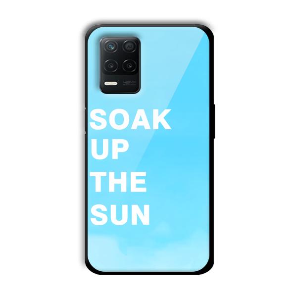 Soak Up The Sun Customized Printed Glass Back Cover for Realme 8 5G