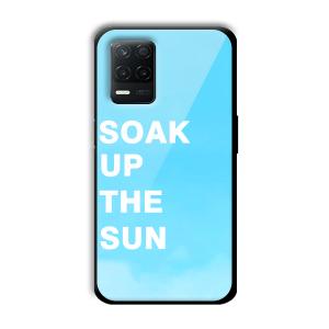 Soak Up The Sun Customized Printed Glass Back Cover for Realme 8 5G