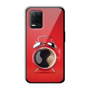 Morning Coffee Customized Printed Glass Back Cover for Realme 8 5G