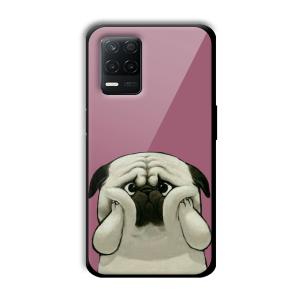Chubby Dogo Customized Printed Glass Back Cover for Realme 8 5G