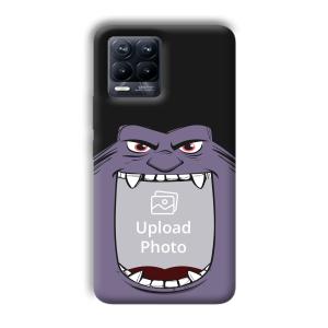 Purple Monster Customized Printed Back Cover for Realme 8 Pro