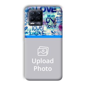 Love   Customized Printed Back Cover for Realme 8 Pro
