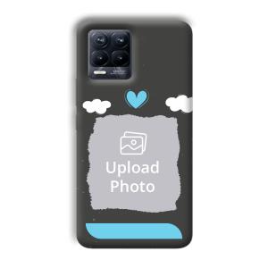 Love & Clouds Customized Printed Back Cover for Realme 8 Pro