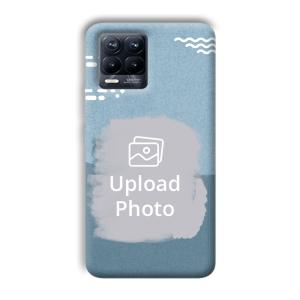 Waves Customized Printed Back Cover for Realme 8 Pro