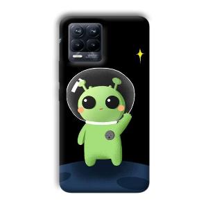 Alien Character Phone Customized Printed Back Cover for Realme 8 Pro