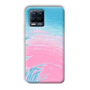 Pink Water Phone Customized Printed Back Cover for Realme 8 Pro