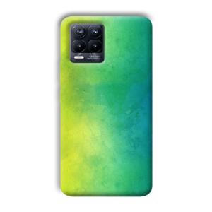 Green Pattern Phone Customized Printed Back Cover for Realme 8 Pro