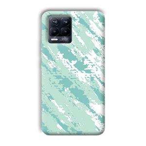 Sky Blue Design Phone Customized Printed Back Cover for Realme 8 Pro