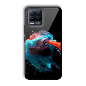 Mix of Colors Customized Printed Glass Back Cover for Realme 8 Pro