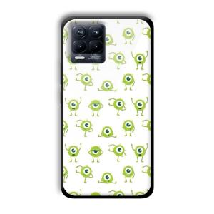 Green Eyes Customized Printed Glass Back Cover for Realme 8 Pro