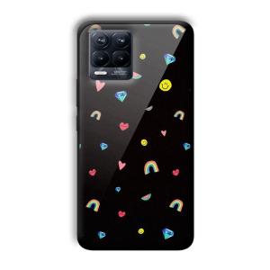 Multi Object Customized Printed Glass Back Cover for Realme 8 Pro