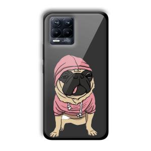 Cool Dog Customized Printed Glass Back Cover for Realme 8 Pro