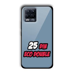 25 Din Customized Printed Glass Back Cover for Realme 8 Pro