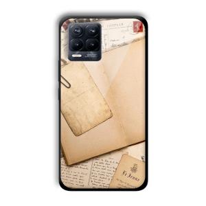 Journal Entry Customized Printed Glass Back Cover for Realme 8 Pro