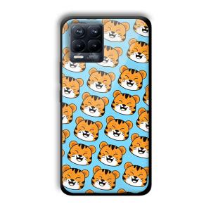 Laughing Cub Customized Printed Glass Back Cover for Realme 8 Pro