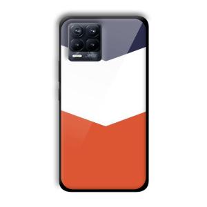 3 Colors Customized Printed Glass Back Cover for Realme 8 Pro