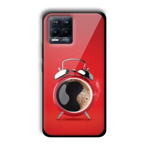 Morning Coffee Customized Printed Glass Back Cover for Realme 8 Pro