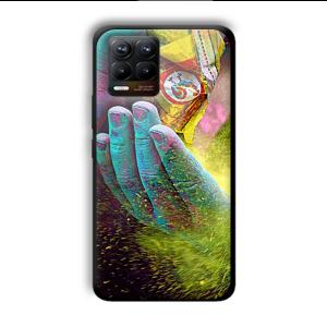Festival of Colors Customized Printed Glass Back Cover for Realme 8