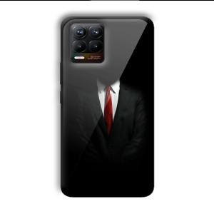 Hitman Customized Printed Glass Back Cover for Realme 8