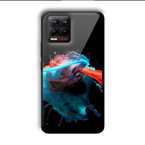 Mix of Colors Customized Printed Glass Back Cover for Realme 8