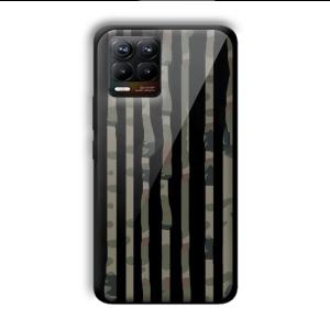 Camo Customized Printed Glass Back Cover for Realme 8