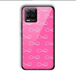 Infinite Love Customized Printed Glass Back Cover for Realme 8