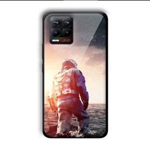 Interstellar Traveller Customized Printed Glass Back Cover for Realme 8